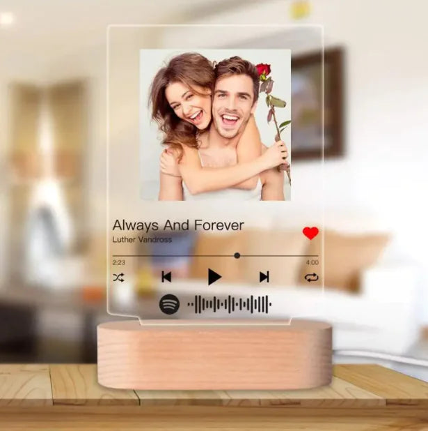 Personalized Music Album LED Frame