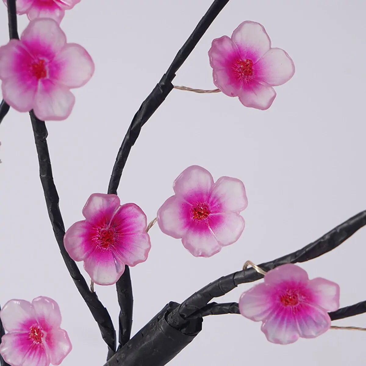 Lámpara de árbol de cerezo bonsái